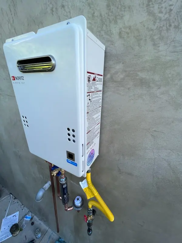 Tankless water heater installation for West Willington homes